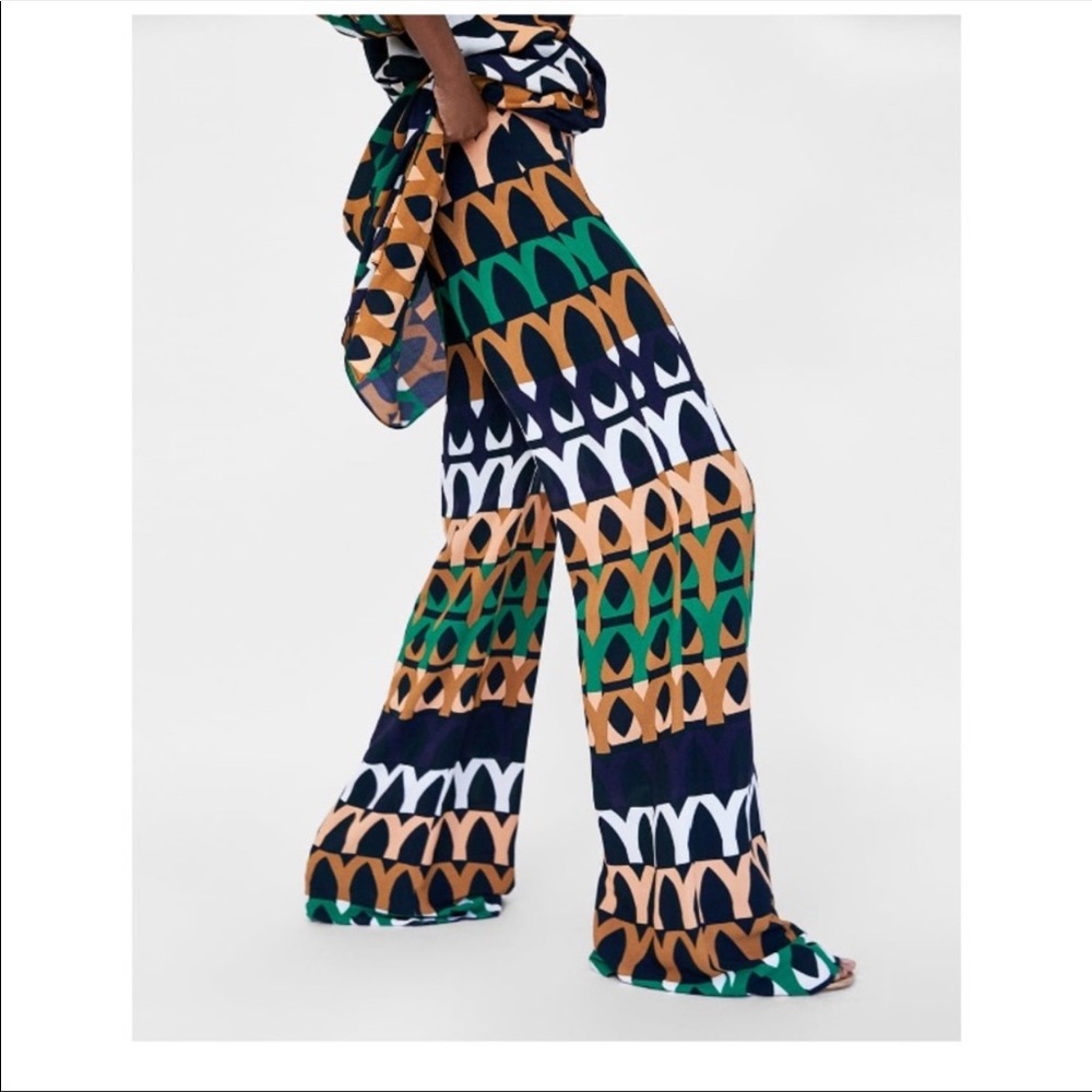 Zara Printed Pants